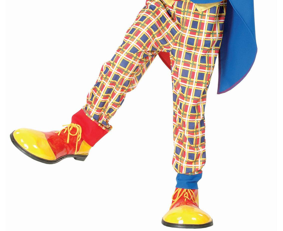 Role play-set for kids Colorful Clown (jacket, pants, hat, bow), size 110/120 cm